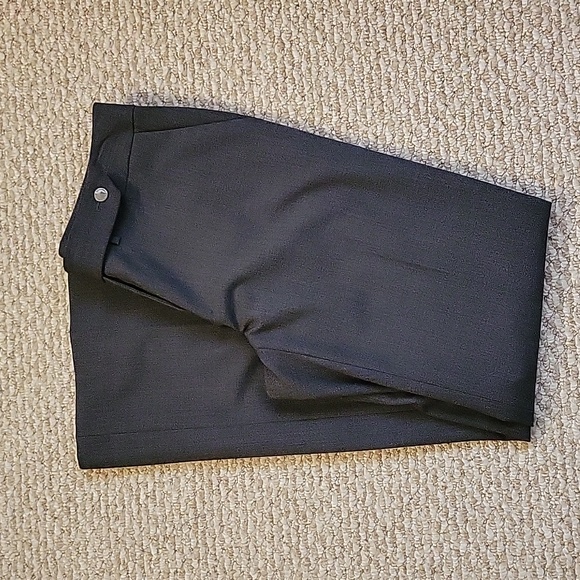 Calvin Klein Women's Two Piece Suit Blazer and Pants Set Charcoal Gray Size 4 - Picture 6 of 9